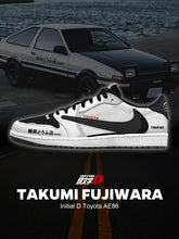 Takumi Fujiwaras AE86 V.1 Custom TS Low Sneakers